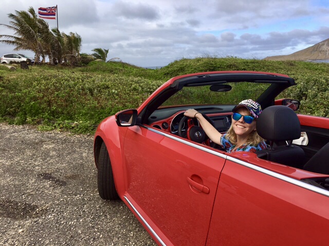 How To End Up In A Sexy Convertible VW Bug In Hawai’i: A Short Story